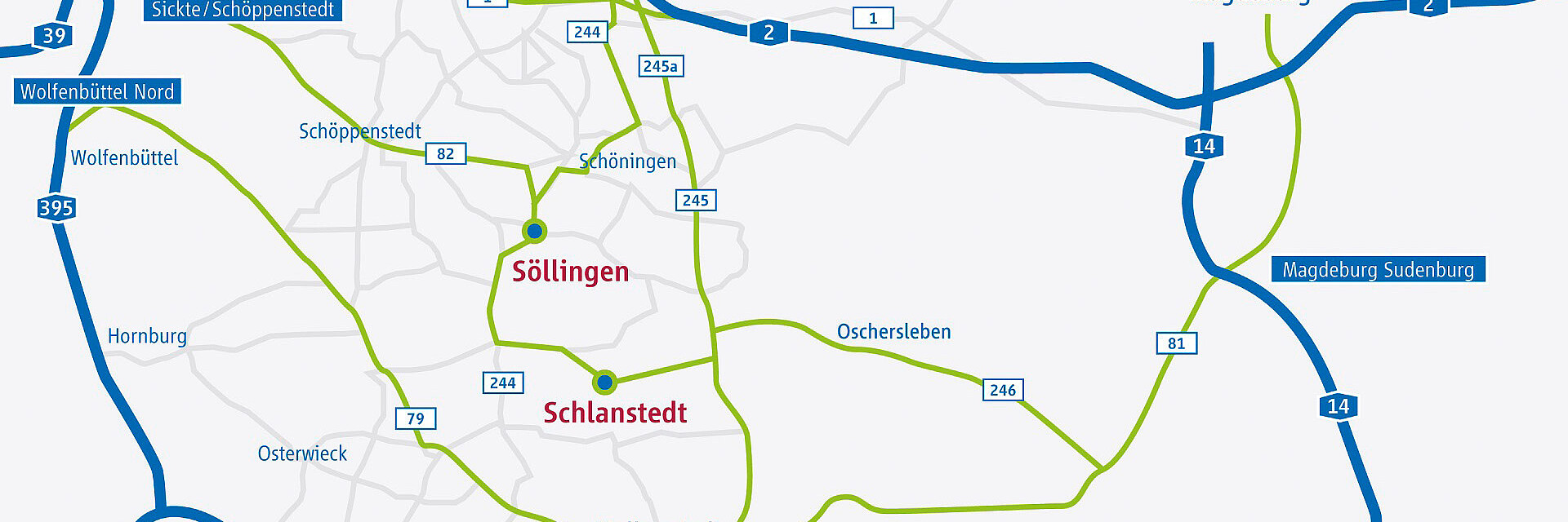 Strube Directions Söllingen and Schlanstedt