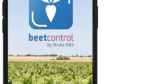  Smartphone met BeetControl-app