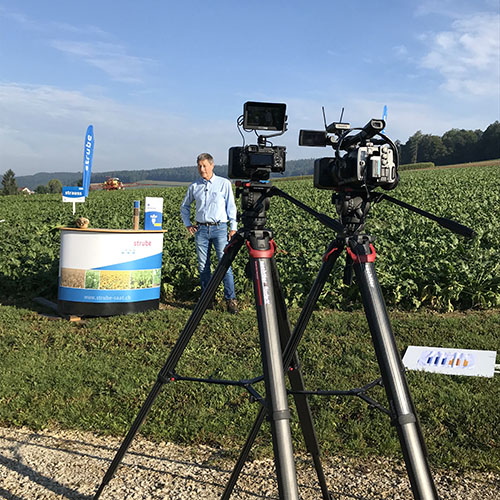 Strube Online-Feldtag in der Schweiz