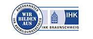 Logo IHK Braunschweig - Anerkannter IHK Ausbildungsbetrieb